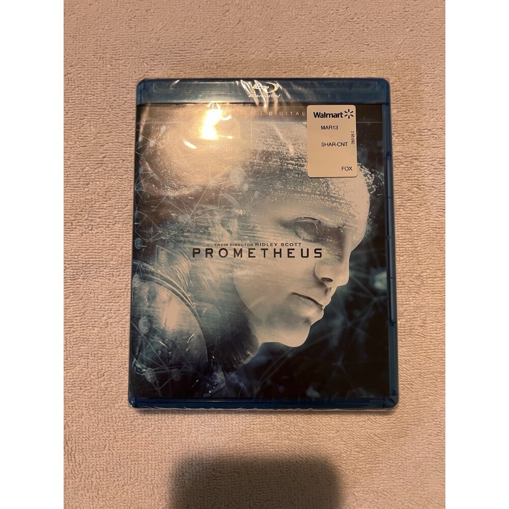 PROMETHEUS SciFi Classic Ridley Scott Charlize Theron BLU-RAY DISC + DVD SET NEW